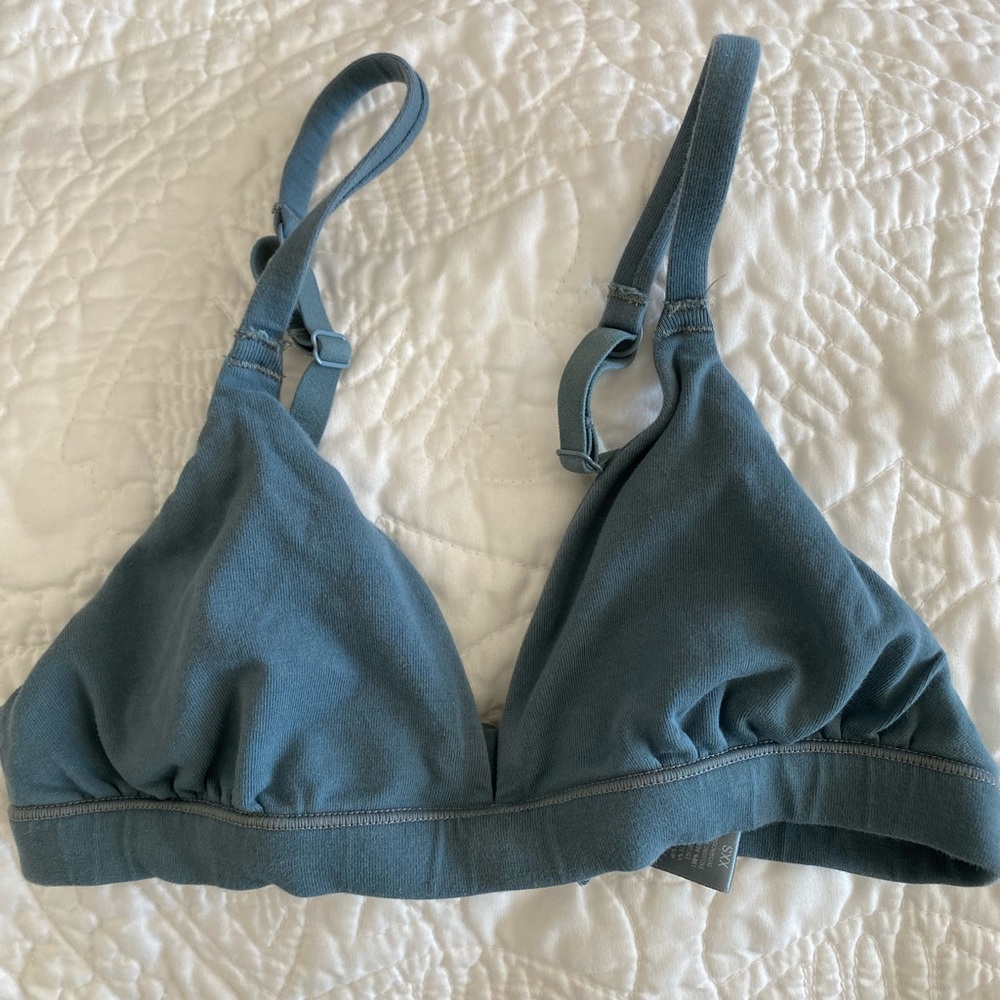 SKIMS Cotton Jersey Triangle Bralette